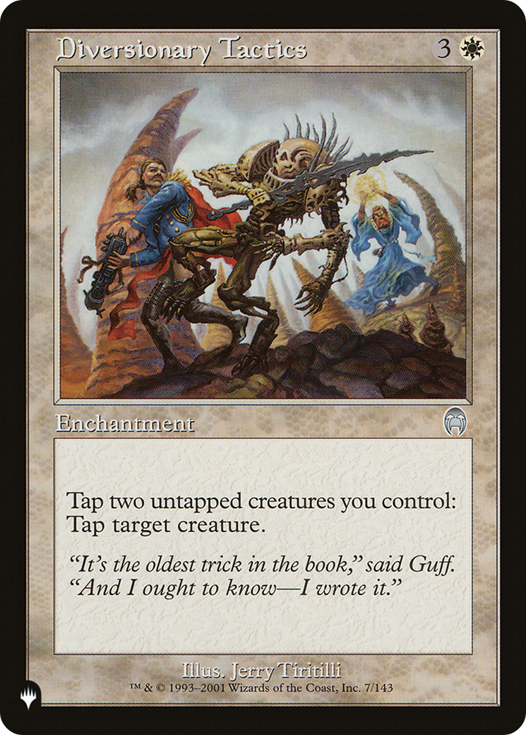 Image of Diversionary Tactics (LIST-APC-7) - The List
