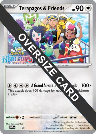 Image of Terapagos & Friends  - Holofoil Jumbo Cards - Promo