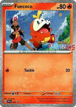Image of Fuecoco 192  - Holofoil SV Scarlet & Violet Promo Cards - Promo