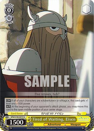 Image of Tired of Waiting, Eisen (SFN/S108-E010 U) - Frieren: Beyond Journey’s End