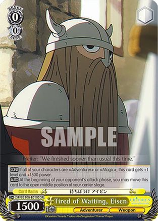 Image of Tired of Waiting, Eisen (SR) (SFN/S108-E010S SR) - Frieren: Beyond Journey’s End