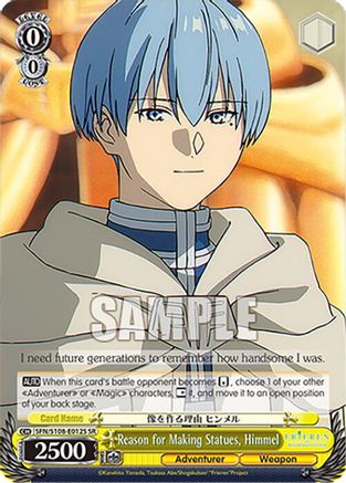 Image of Reason for Making Statues, Himmel (SR) (SFN/S108-E012S SR) - Frieren: Beyond Journey’s End