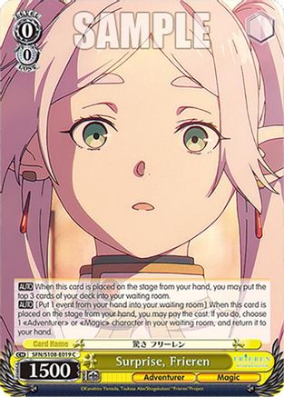Image of Surprise, Frieren (SFN/S108-E019 C) - Frieren: Beyond Journey’s End
