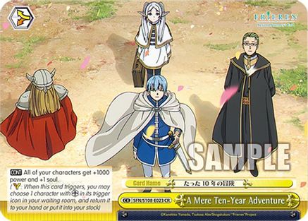 Image of A Mere Ten-Year Adventure (SFN/S108-E023 CR) - Frieren: Beyond Journey’s End