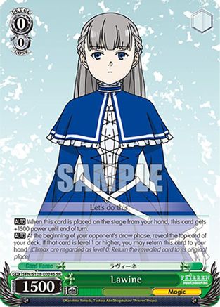 Image of Lawine (SR) (SFN/S108-E034S SR) - Frieren: Beyond Journey’s End
