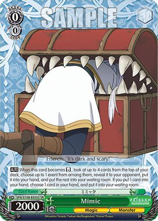 Image of Mimic (SR) (SFN/S108-E035S SR) - Frieren: Beyond Journey’s End