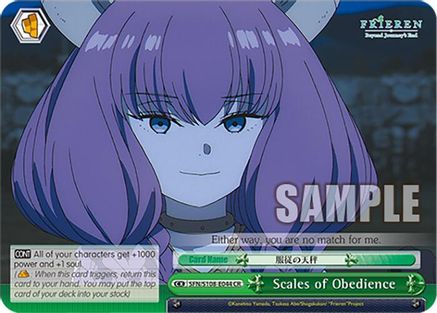 Image of Scales of Obedience (SFN/S108-E044 CR) - Frieren: Beyond Journey’s End