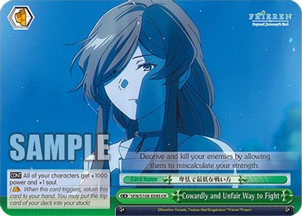Image of Cowardly and Unfair Way to Fight (SFN/S108-E045 CR) - Frieren: Beyond Journey’s End