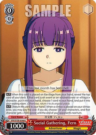 Image of Social Gathering, Fern (SFN/S108-E048 R) - Frieren: Beyond Journey’s End