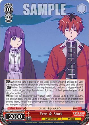 Image of Fern & Stark (SFN/S108-E049 R) - Frieren: Beyond Journey’s End