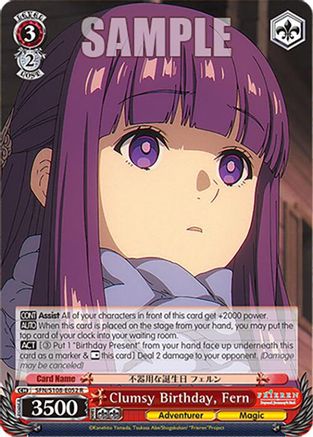 Image of Clumsy Birthday, Fern (SFN/S108-E052 R) - Frieren: Beyond Journey’s End