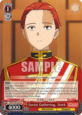 Image of Social Gathering, Stark (SFN/S108-E055 U) - Frieren: Beyond Journey’s End