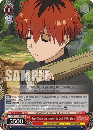 Image of Type That's the Hardest to Deal With, Stark (SFN/S108-E056 U) - Frieren: Beyond Journey’s End