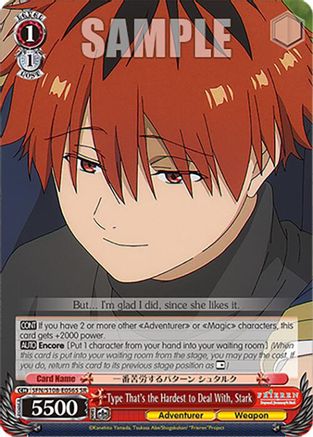 Image of Type That's the Hardest to Deal With, Stark (SR) (SFN/S108-E056S SR) - Frieren: Beyond Journey’s End