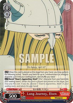 Image of Long Journey, Eisen (SFN/S108-E058 C) - Frieren: Beyond Journey’s End