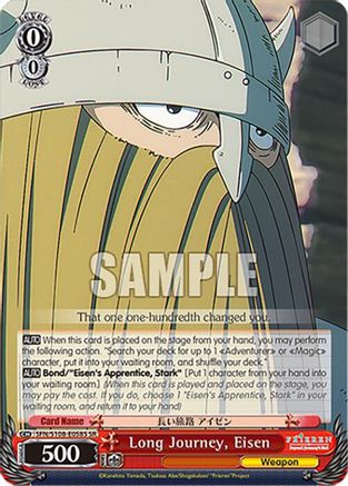 Image of Long Journey, Eisen (SR) (SFN/S108-E058S SR) - Frieren: Beyond Journey’s End