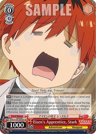 Image of Eisen's Apprentice, Stark (SR) (SFN/S108-E060S SR) - Frieren: Beyond Journey’s End