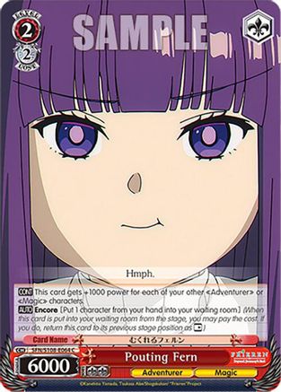Image of Pouting Fern (SFN/S108-E064 C) - Frieren: Beyond Journey’s End