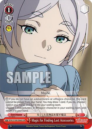 Image of Magic for Finding Lost Accessories (SR) (SFN/S108-E066S SR) - Frieren: Beyond Journey’s End