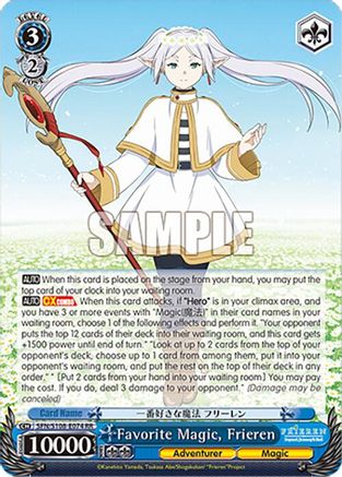 Image of Favorite Magic, Frieren (SFN/S108-E074 RR) - Frieren: Beyond Journey’s End