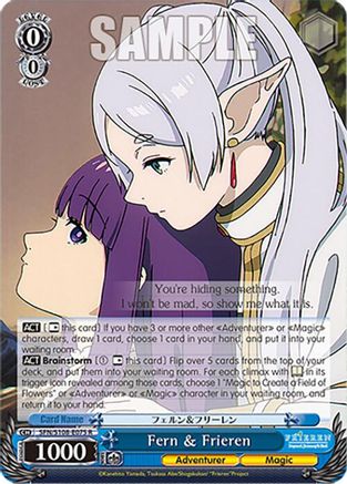 Image of Fern & Frieren (SFN/S108-E075 R) - Frieren: Beyond Journey’s End