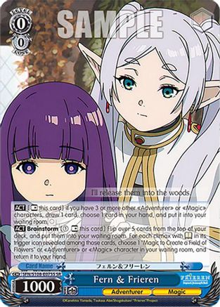 Image of Fern & Frieren (SR) (SFN/S108-E075S SR) - Frieren: Beyond Journey’s End