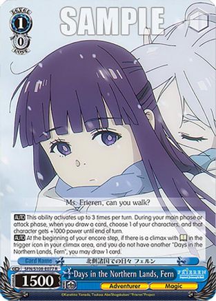 Image of Days in the Northern Lands, Fern (SFN/S108-E077 R) - Frieren: Beyond Journey’s End