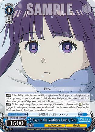 Image of Days in the Northern Lands, Fern (SR) (SFN/S108-E077S SR) - Frieren: Beyond Journey’s End