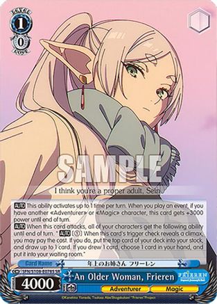 Image of An Older Woman, Frieren (SR) (SFN/S108-E078S SR) - Frieren: Beyond Journey’s End