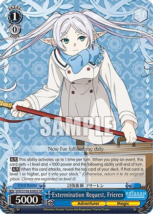 Image of Extermination Request, Frieren (SR) (SFN/S108-E080S SR) - Frieren: Beyond Journey’s End