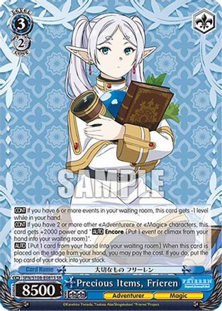 Image of Precious Items, Frieren (SR) (SFN/S108-E081S SR) - Frieren: Beyond Journey's End