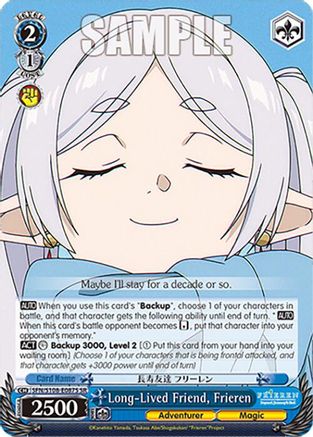 Image of Long-Lived Friend, Frieren (SR) (SFN/S108-E087S SR) - Frieren: Beyond Journey’s End