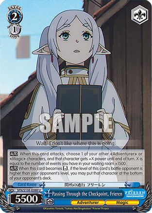 Image of Passing Through the Checkpoint, Frieren (SFN/S108-E088 U) - Frieren: Beyond Journey’s End