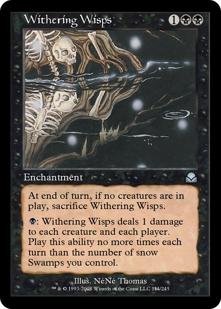 Image of Withering Wisps (ME2-114) - Masters Edition II Foil