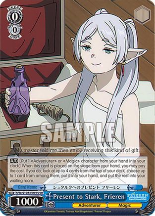 Image of Present to Stark, Frieren (SR) (SFN/S108-E091S SR) - Frieren: Beyond Journey's End