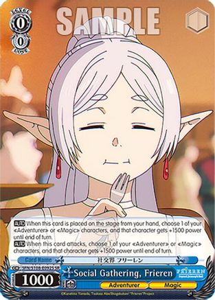 Image of Social Gathering, Frieren (SR) (SFN/S108-E092S SR) - Frieren: Beyond Journey’s End