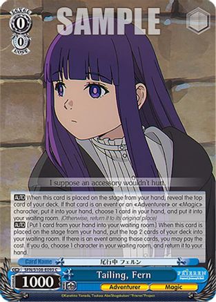 Image of Tailing, Fern (SFN/S108-E093 C) - Frieren: Beyond Journey’s End