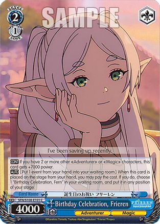 Image of Birthday Celebration, Frieren (SFN/S108-E101 C) - Frieren: Beyond Journey’s End