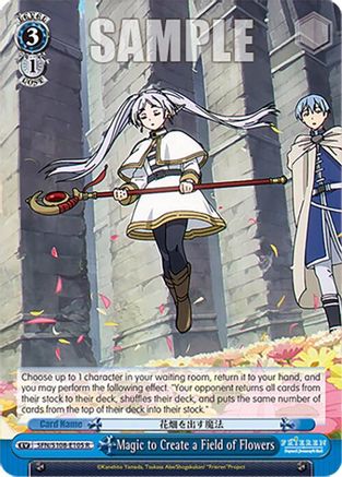 Image of Magic to Create a Field of Flowers (SFN/S108-E105 R) - Frieren: Beyond Journey’s End