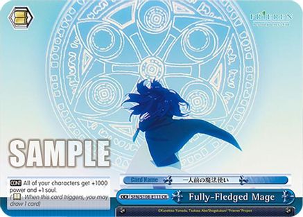 Image of Fully-Fledged Mage (SFN/S108-E111 CR) - Frieren: Beyond Journey’s End