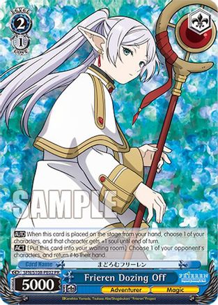 Image of Frieren Dozing Off (PR) (SFN/S108-PE02 PR) - Frieren: Beyond Journey’s End