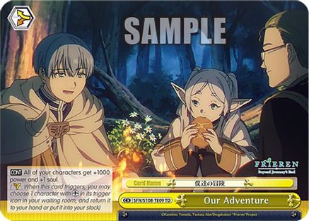 Image of Our Adventure (SFN/S108-TE09 TD) - Frieren: Beyond Journey’s End