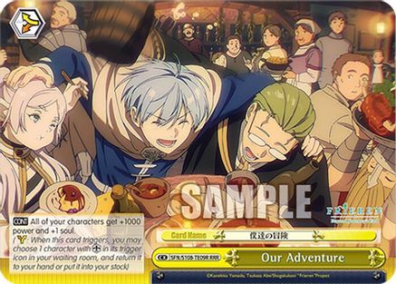 Image of Our Adventure (RRR) (SFN/S108-TE09R RRR) - Frieren: Beyond Journey’s End