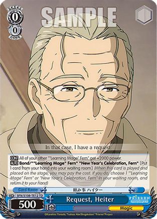 Image of Request, Heiter (SFN/S108-TE12 TD) - Frieren: Beyond Journey's End