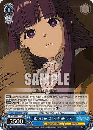 Image of Taking Care of Her Master, Fern (SFN/S108-TE16 TD) - Frieren: Beyond Journey’s End