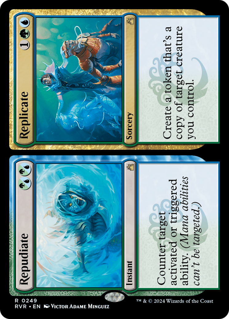 Image of Repudiate // Replicate (RVR-249) - Ravnica Remastered