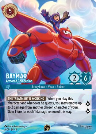 Image of Baymax - Armored Companion (9) - Disney Lorcana Promo Cards