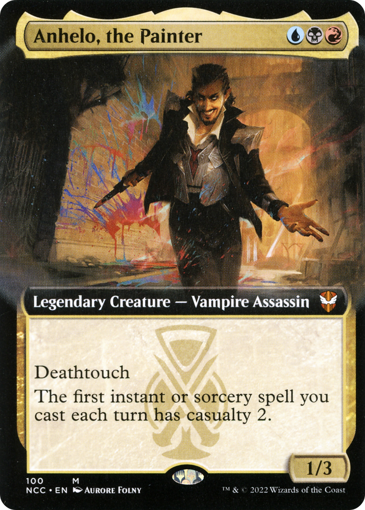 Image of Anhelo, the Painter (Extended Art) (NCC-100) - New Capenna Commander: (Extended Art)