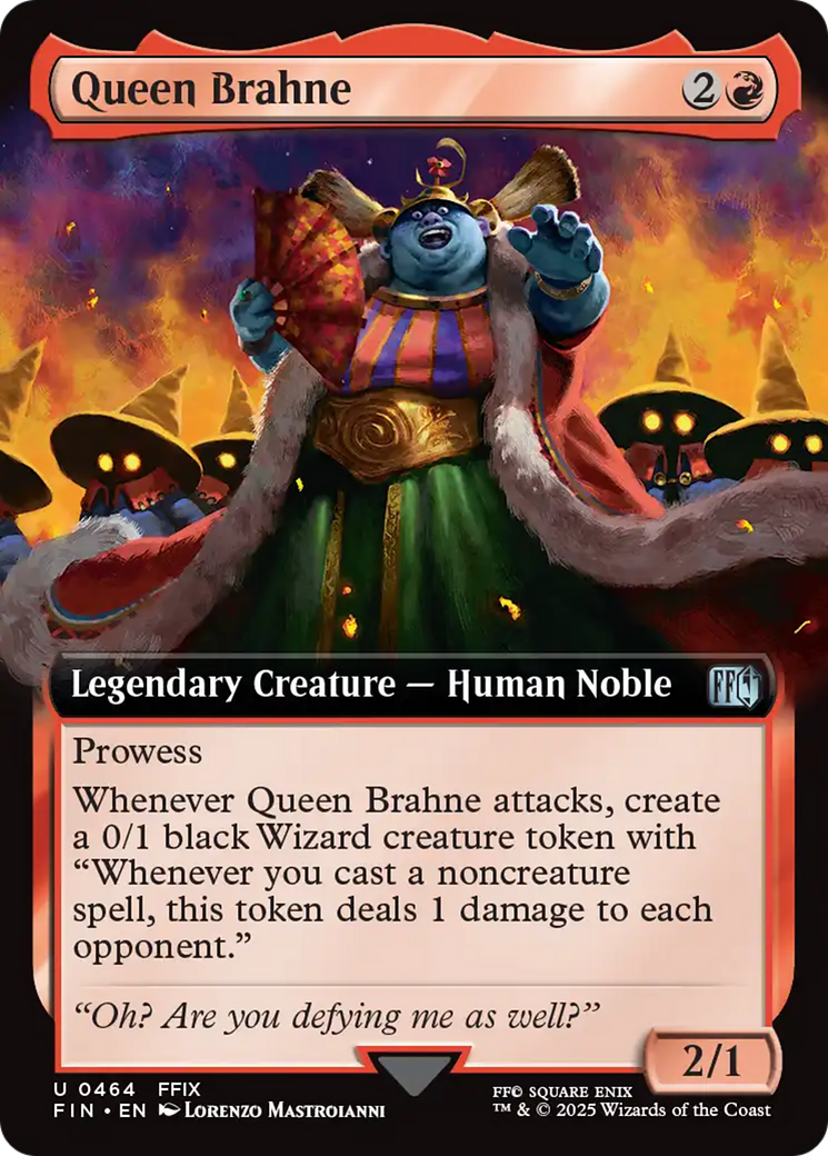Image of Queen Brahne (Extended Art) (FIN-464) - FINAL FANTASY: (Extended Art)