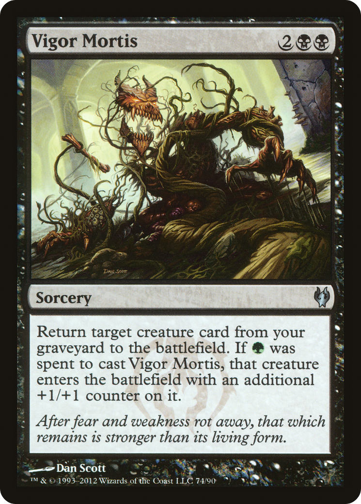 Image of Vigor Mortis (DDJ-074) - Duel Decks: Izzet vs. Golgari